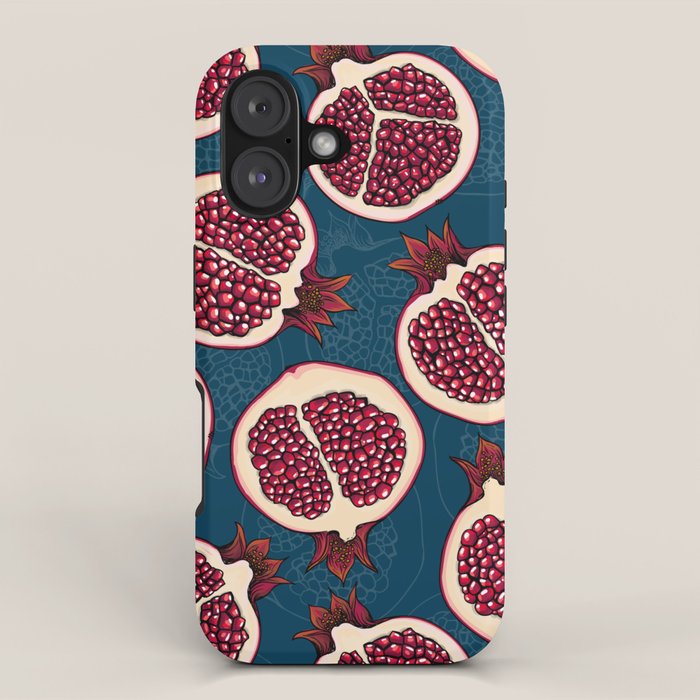 Pomegranate slices  iPhone Case Gallery Image 1