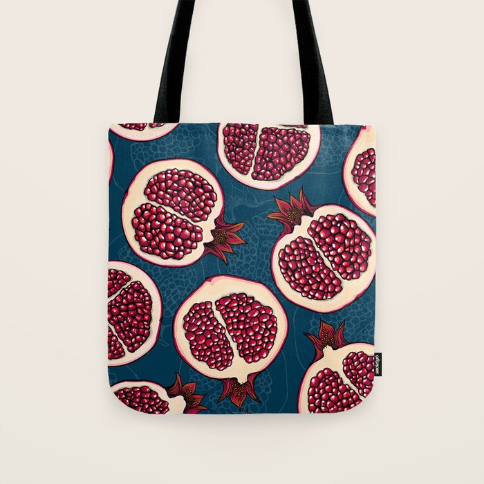Pomegranate slices  Tote Bag Gallery Image 1