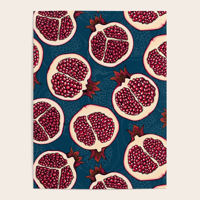 Pomegranate slices  Poster Gallery Image 4