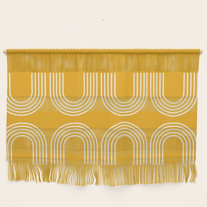 Rainbow balance - yellow Wall Hanging Gallery Image 1