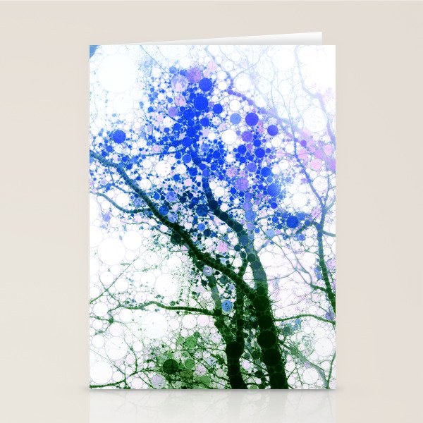 Tree Abstract 1 Stationery Card Gallery Image 2