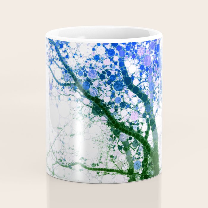 Tree Abstract 1 Coffee Mug Gallery Image 4