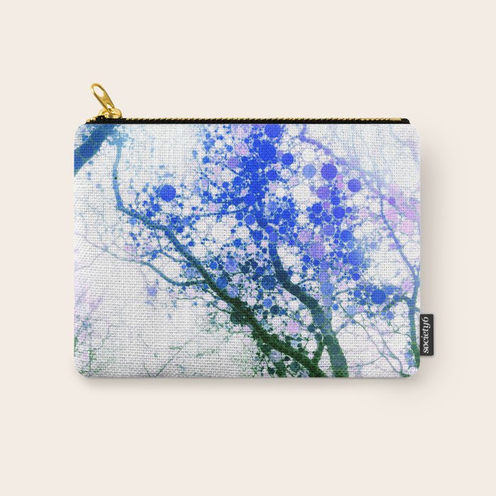 Tree Abstract 1 Carry All Pouch Gallery Image 1