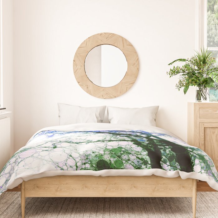 Tree Abstract 1 Duvet Cover Gallery Image 3