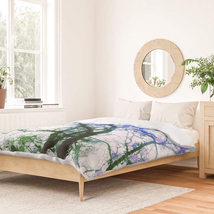 Tree Abstract 1 Duvet Cover Gallery Image 2