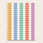 Maude Pattern - Retro Rainbow Notebook Gallery Image 4