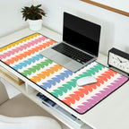 Maude Pattern - Retro Rainbow Desk Mat Gallery Image 2