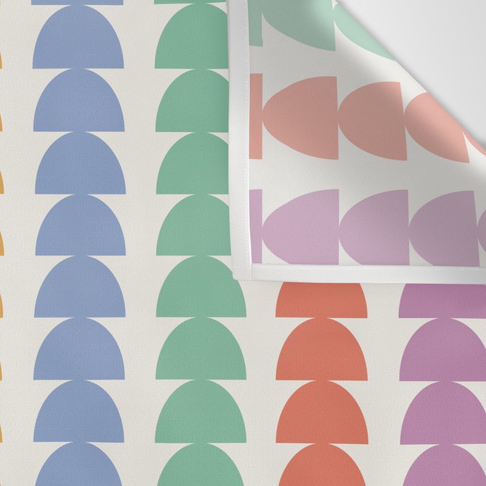 Maude Pattern - Retro Rainbow Wall Tapestry Gallery Image 3