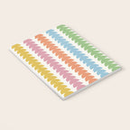 Maude Pattern - Retro Rainbow Notebook Gallery Image 3