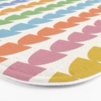 Maude Pattern - Retro Rainbow Bath Mat Gallery Image 3