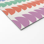 Maude Pattern - Retro Rainbow Welcome Mat Gallery Image 2