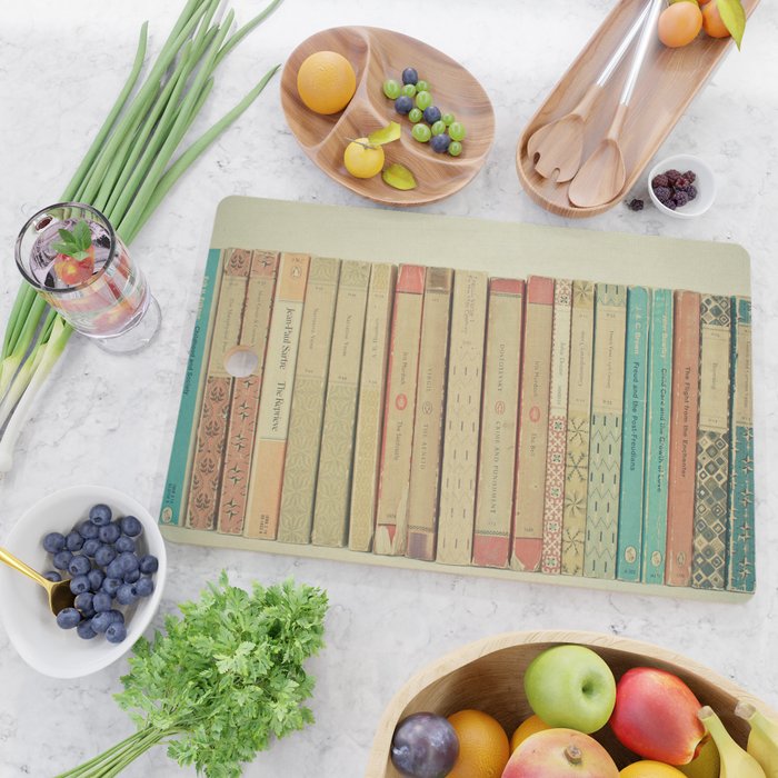 Books Cutting Board Gallery Image 2