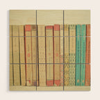 Books Wood Wall Art Gallery Image 1