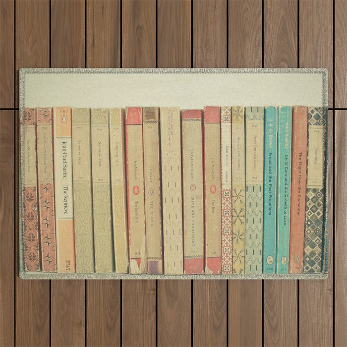 Books Outdoor Rug Gallery Image 1
