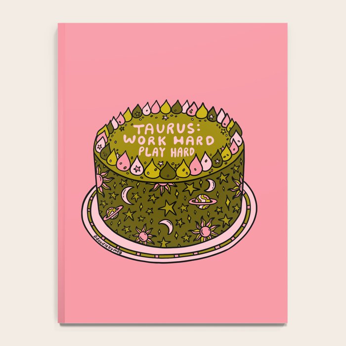 Taurus Cake Notebook Gallery Image 4