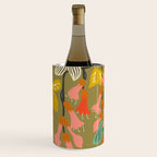 Flower of affection autumn colored fuchsia Wine Chiller Gallery Image 1