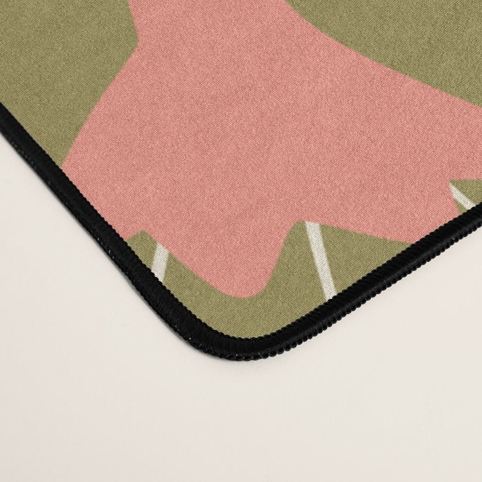 Flower of affection autumn colored fuchsia Desk Mat Gallery Image 4