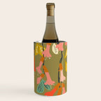 Flower of affection autumn colored fuchsia Wine Chiller Gallery Image 3