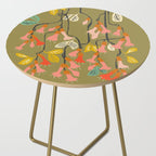 Flower of affection autumn colored fuchsia Side Table Gallery Image 2