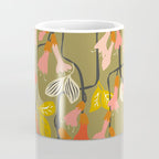 Flower of affection autumn colored fuchsia Coffee Mug Gallery Image 4