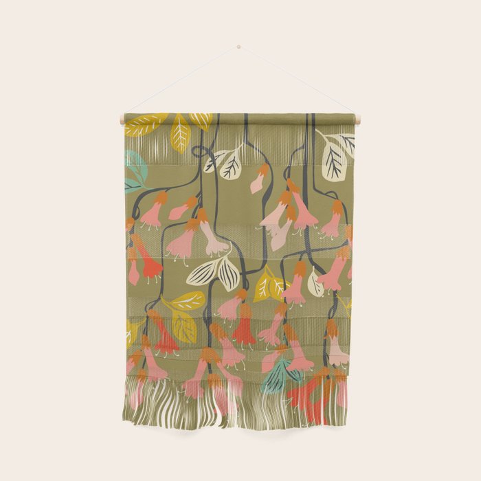 Flower of affection autumn colored fuchsia Wall Hanging Gallery Image 1