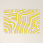 yellow zebra stripes Welcome Mat Gallery Image 1
