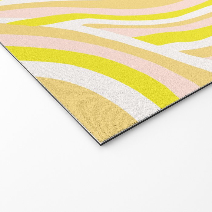 yellow zebra stripes Welcome Mat Gallery Image 2
