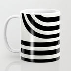 Bold Curvature Stripes XXXVI Coffee Mug Gallery Image 3