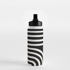 Bold Curvature Stripes XXXVI Water Bottle Gallery Image 2