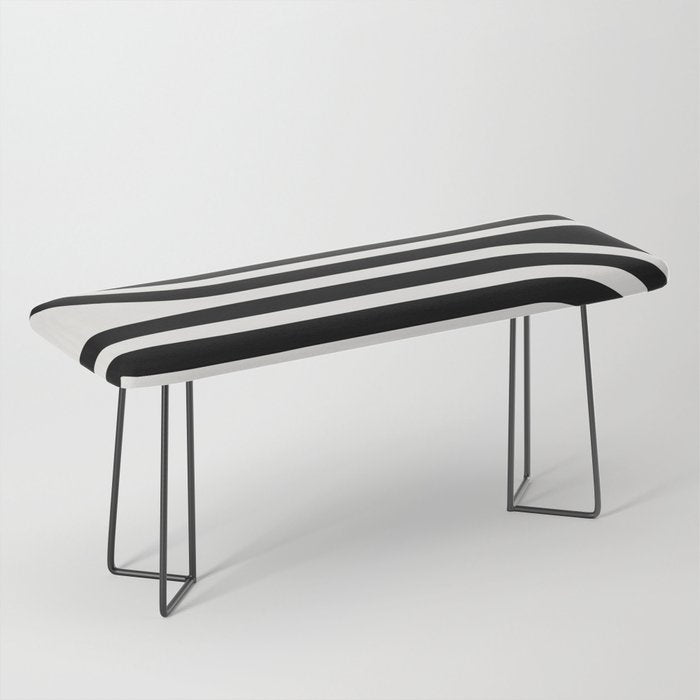 Bold Curvature Stripes XXXVI Bench Gallery Image 1