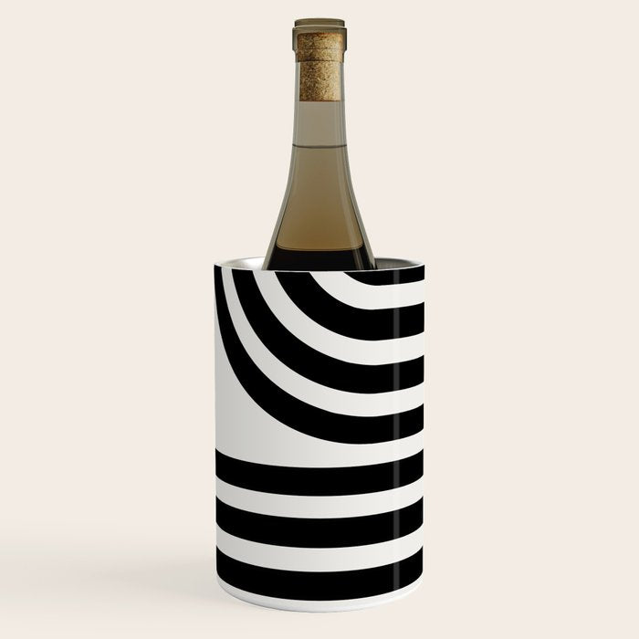 Bold Curvature Stripes XXXVI Wine Chiller Gallery Image 2