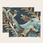 Indigo Octopus Placemat Gallery Image 1