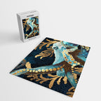 Indigo Octopus Jigsaw Puzzle Gallery Image 2