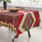 Aksaray Cappadocian Central Anatolia Kilim Print Tablecloth Gallery Image 3