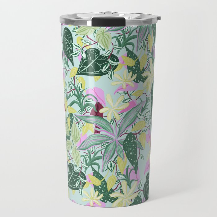 Crowded Houseplants Travel Mug Gallery Image 1