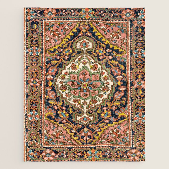 Sarouk Poshti  Antique South Persian Rug Print Jigsaw Puzzle Gallery Image 1