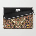 Sarouk Poshti  Antique South Persian Rug Print Laptop Sleeve Gallery Image 2