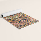 Sarouk Poshti  Antique South Persian Rug Print Yoga Mat Gallery Image 2