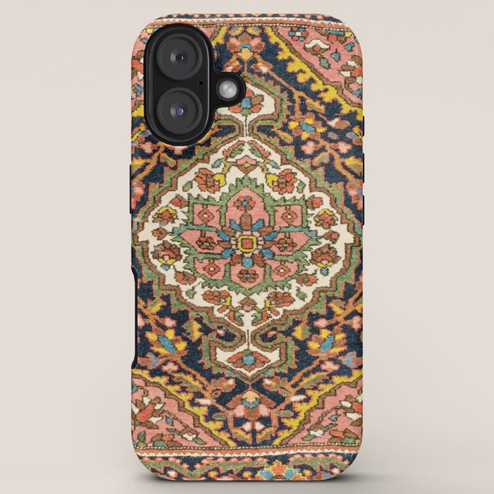 Sarouk Poshti  Antique South Persian Rug Print iPhone Case Gallery Image 5