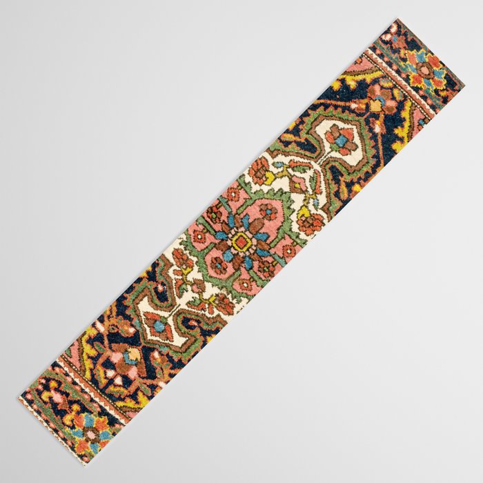 Sarouk Poshti  Antique South Persian Rug Print Table Runner Gallery Image 3