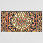 Sarouk Poshti  Antique South Persian Rug Print Desk Mat Gallery Image 3