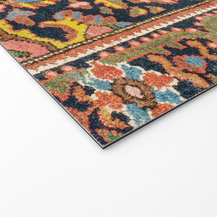 Sarouk Poshti  Antique South Persian Rug Print Welcome Mat Gallery Image 2