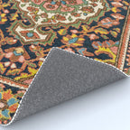 Sarouk Poshti  Antique South Persian Rug Print Rug Gallery Image 4