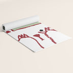 No peeking polar bear Yoga Mat Gallery Image 2