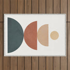 Shape Balance 04 Outdoor Rug Gallery Image 1