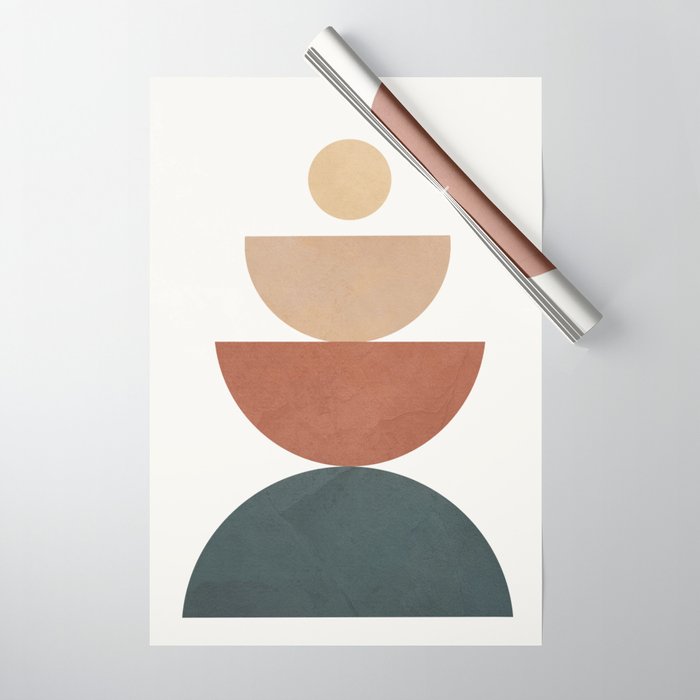 Shape Balance 04 Wrapping Paper Gallery Image 1