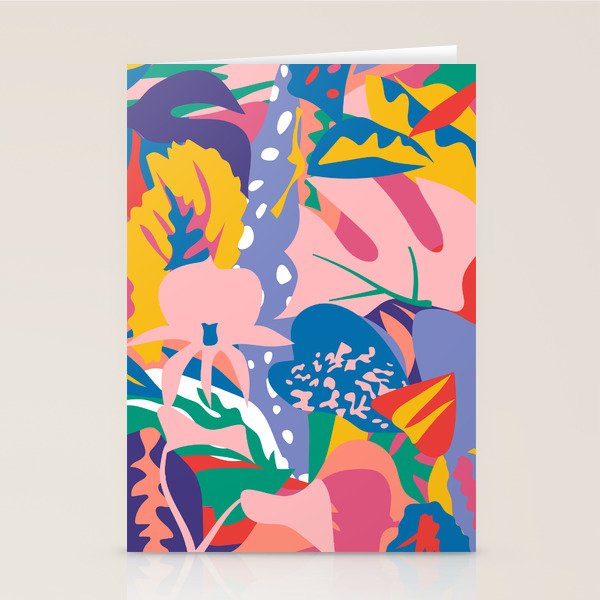 Wild Bloom Stationery Card Gallery Image 1
