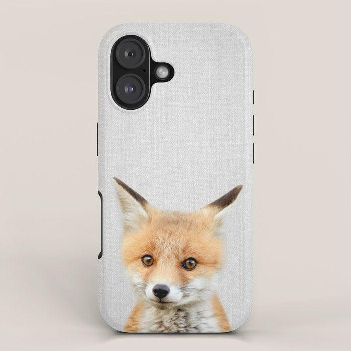 Baby Fox - Colorful iPhone Case Gallery Image 1