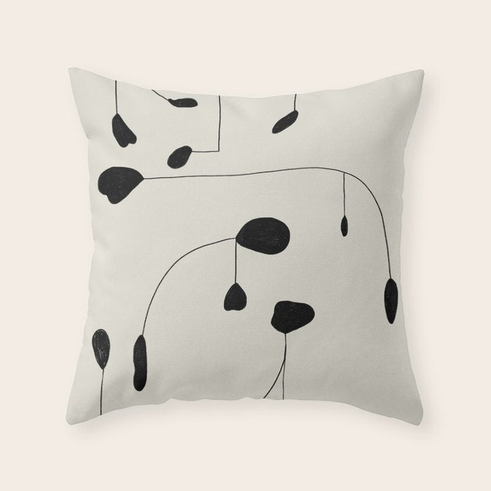 IN SPACE Throw Pillow Gallery Image 6