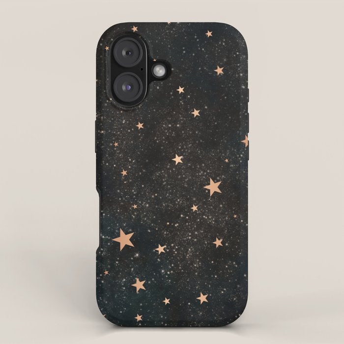 Starry winter night  iPhone Case Gallery Image 1